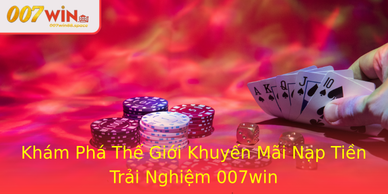 Khám Phá Thế Giới Khuyến Mãi Nạp Tiền Trải Nghiệm 007win